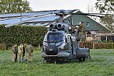 15-04-2024 Breda - Een cougar helikopter van defensie heeft in de storm naast een boerderij aan de rand van de stad een voorzorgslanding moeten maken. - Fotokrant